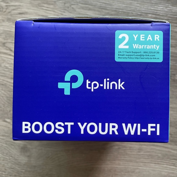 New Open Box TP-link RE500X AC1500 Dual Band Wi-Fi 6 Range Extender White - Picture 3 of 5